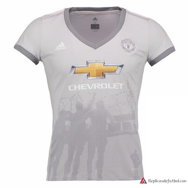Camiseta Manchester United Mujer Tercera equipación 2017-2018